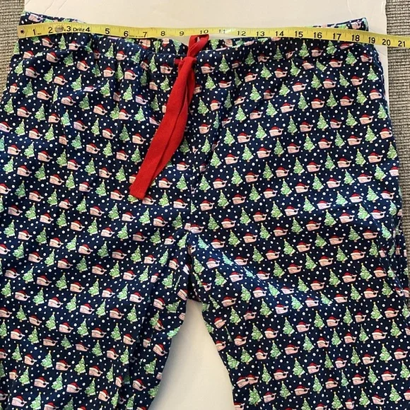 Vineyard Vines Festive Navy Pajama Pants - Picture 4 of 8
